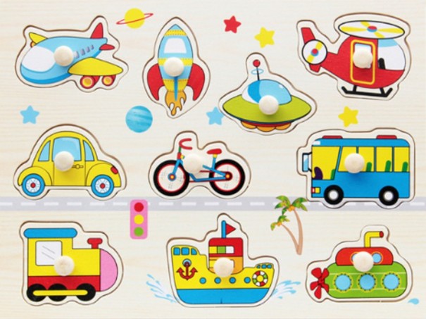 Puzzle en bois pour enfants legler J582 10