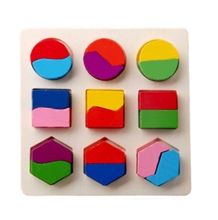 Puzzle - Forme geometrice 2