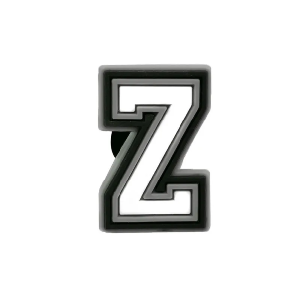 PVC hanger voor Crocs schoenen Letter Z Stijlvolle decoratieve accessoire Schoenversiering Duurzaam materiaal Eenvoudig aan te brengen 1
