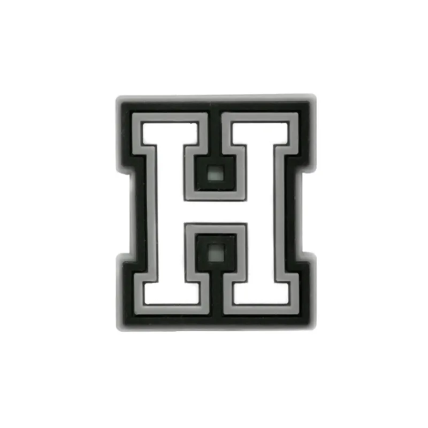 PVC κρεμαστός για παπούτσια Crocs σε σχήμα γράμματος H Στυλάτος διακοσμητικός αξεσουάρ για παιδικά και ενήλικα παπούτσια Εύκολη εγκατάσταση και ανθεκτικό υλικό 1