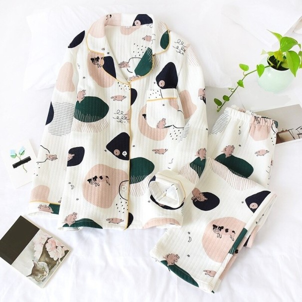 Pyjama pour femmes P2865 rose M