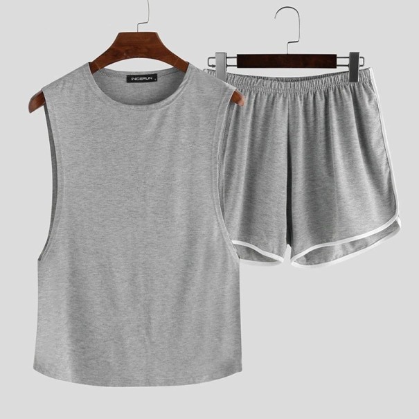 Pyjama pour hommes T2412 gris L