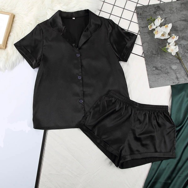Pyjamas för kvinnor P2588 svart S