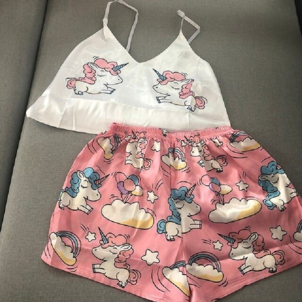 Pyjamas för kvinnor P2623 rosa L