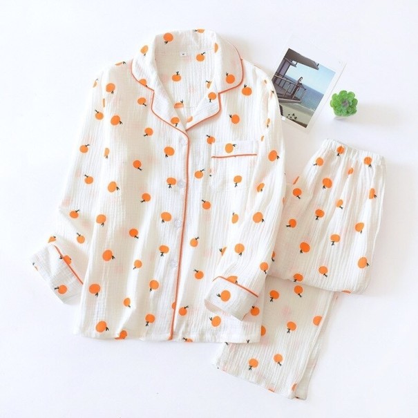 Pyjamas för kvinnor P2820 vit S