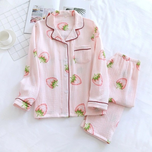 Pyjamas för kvinnor P2824 rosa L