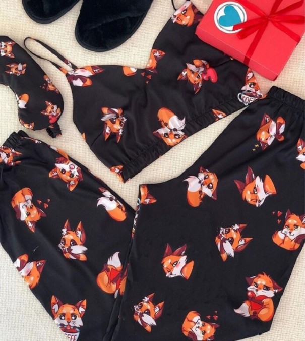 Pyjamas för kvinnor P2913 S 3