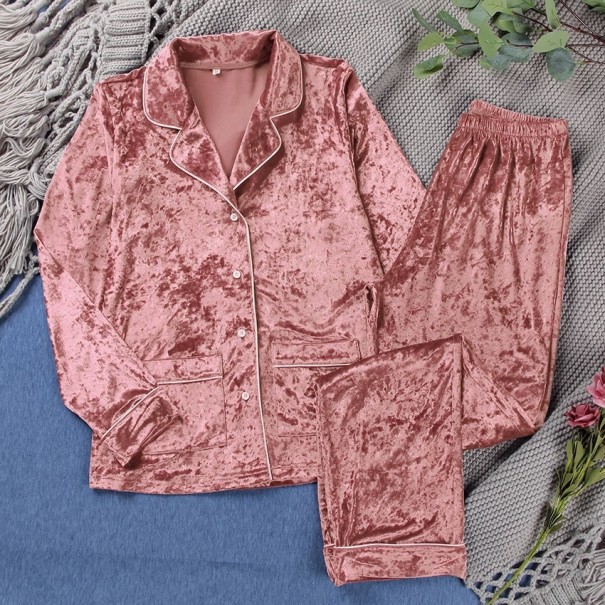 Pyjamas för kvinnor P2977 rosa L
