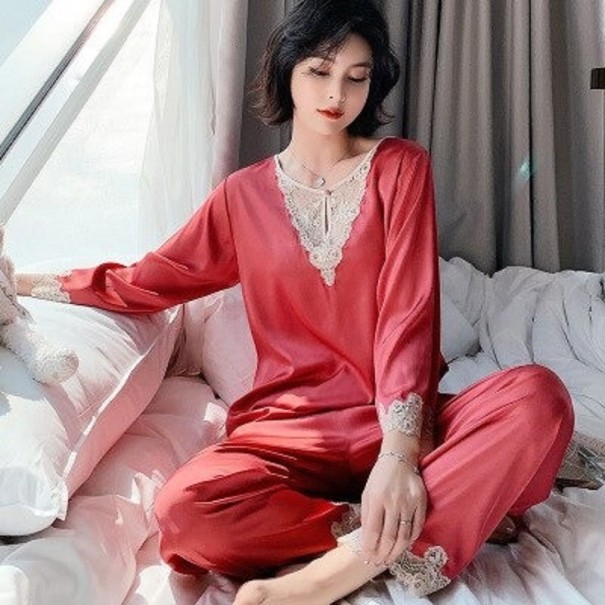 Pyjamas för kvinnor P3030 rosa XL