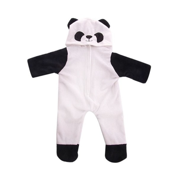 Pyjamas til Panda-dukke 1