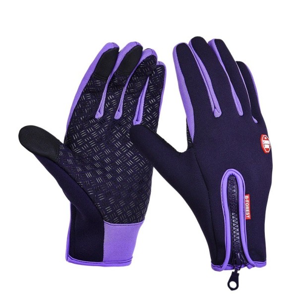 Pyöräilyhanskat J385 violetti S