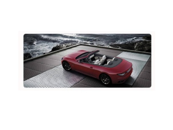 Pyöreä lasinaluset autokuviolla J703 4