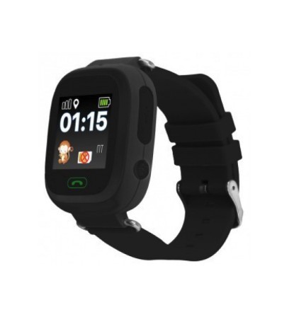 Q90 Smart Watch med GPS Locator J2544 svart