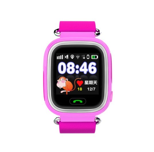 Q90 Smartwatch met GPS-locator J2544 roze