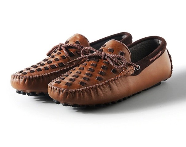 Quiltade Billy loafers för män
