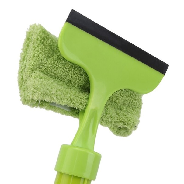 Raamwisser met dispenser lichtgroen