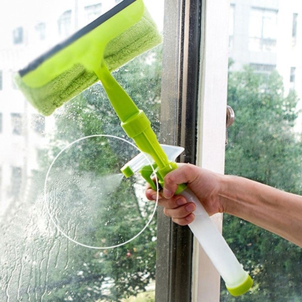 Raamwisser met dispenser