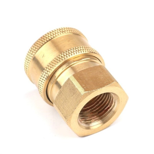 Raccordo rapido in metallo 3/8" 4