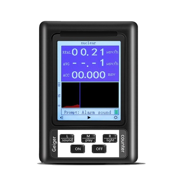 Radiation Detector black