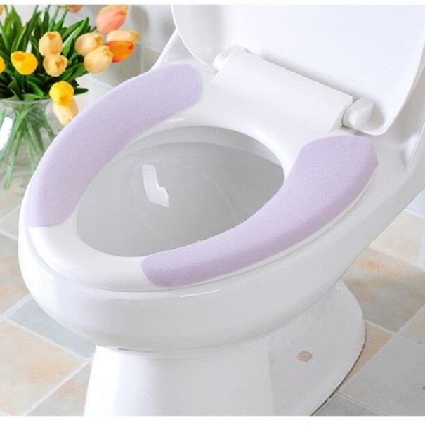 Ragasztó WC-üléshuzat lila