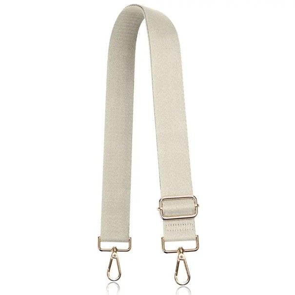 Ramenný popruh na kabelku 80–140 x 3,8 cm Nastaviteľný náhradný popruh na tašku Crossbody popruh cez rameno Univerzálny popruh biela