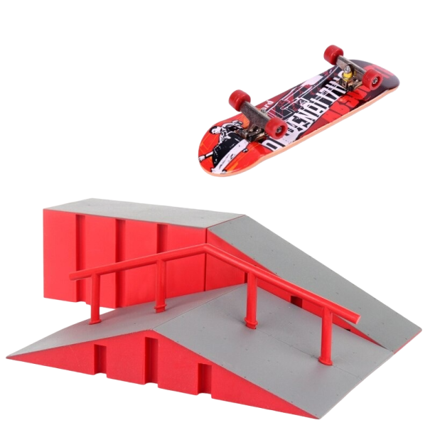 Ramp och mini skateboard set 4