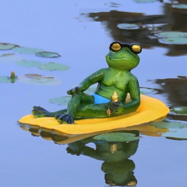 Rana decorativa para jardín H1040 16