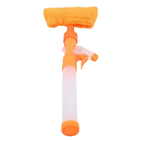 Raspador de janelas com dispensador laranja