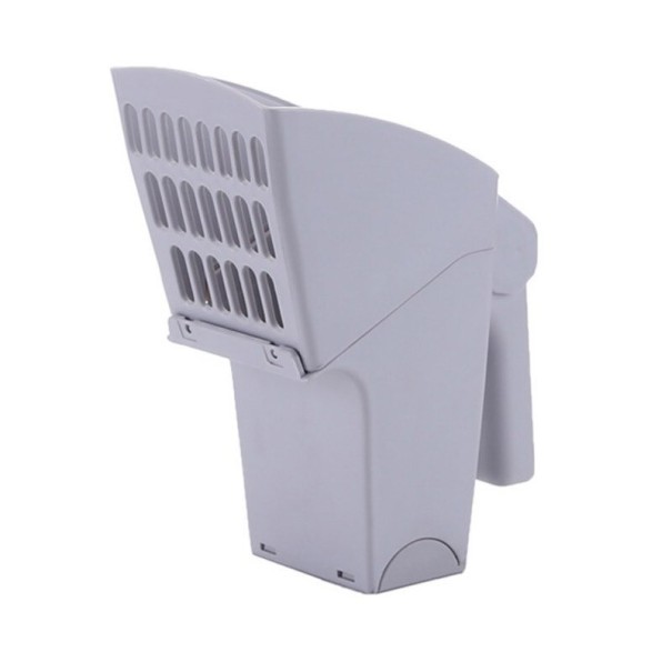 Rastrello per lettiera per gatti C792 grigio