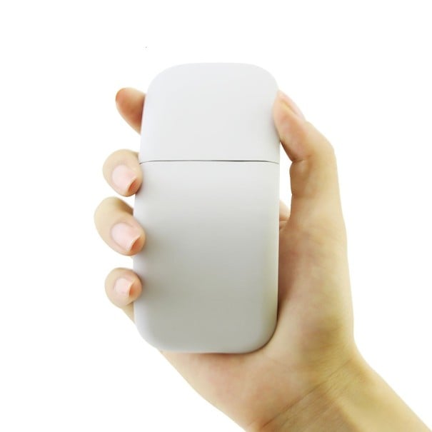 Rato sem fios dobrável bluetooth cinzento