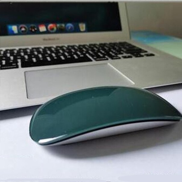Ratón Bluetooth delgado de 1600 DPI verde oscuro