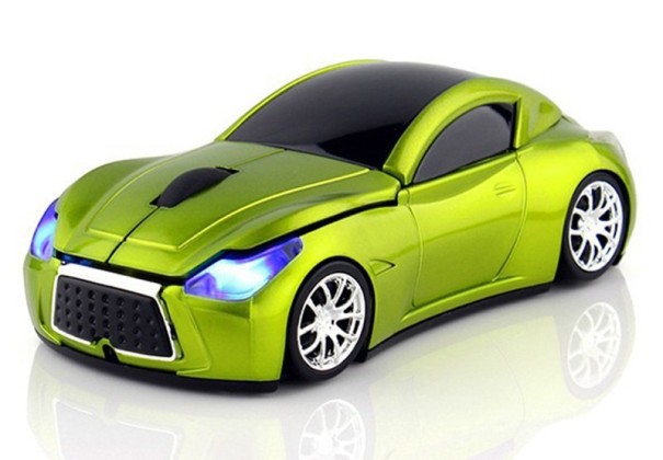 Ratón deportivo inalámbrico J2308 verde