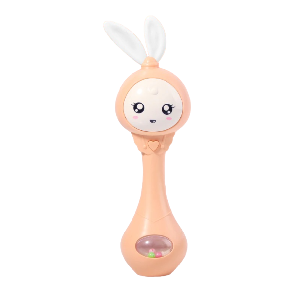 Rattle Bunny orange