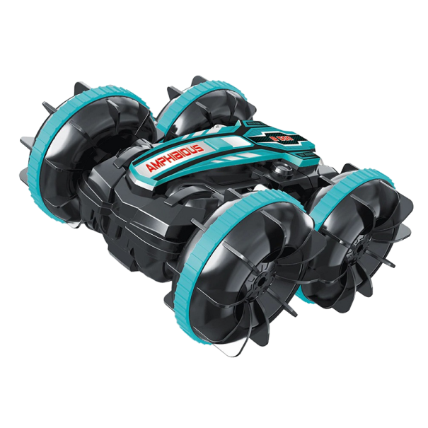 RC afstandsbediening terreinwagen 15,4 cm turquoise