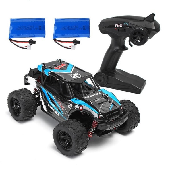 RC-Geländewagen blau