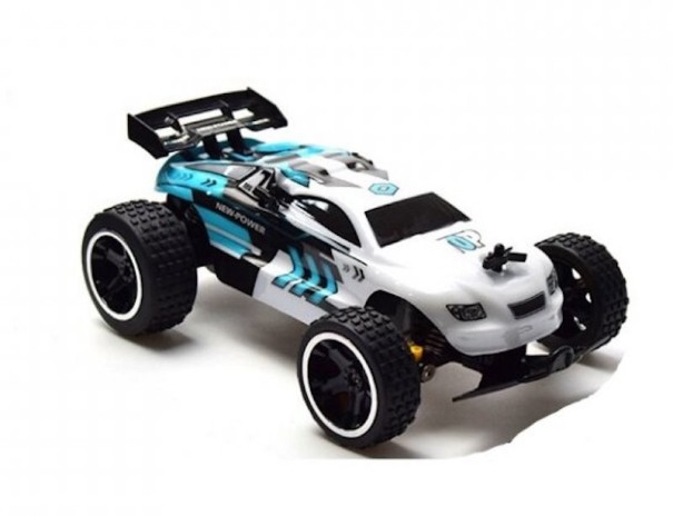 RC-kilpa-auto A1768 valkoinen