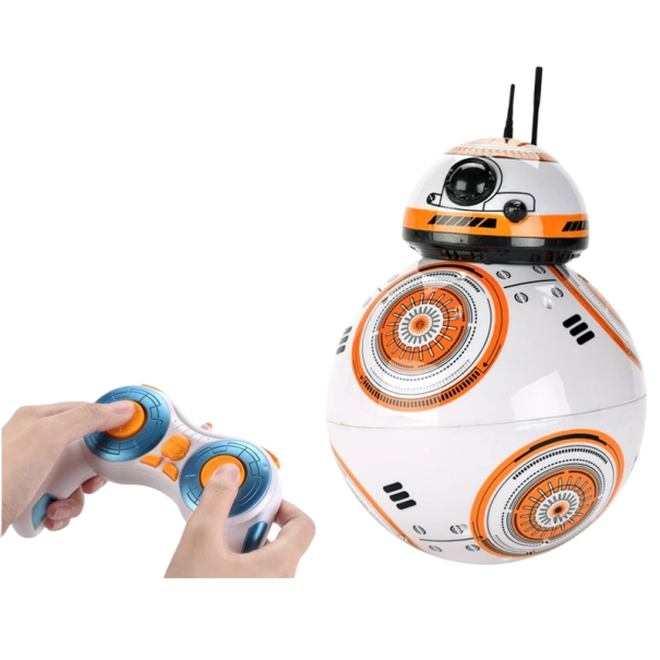 RC-robotti lapsille, eleohjauksella ja kellolla 2.4G älykäs robottimalli, ääni- ja liiketunnistuksella, LED-elektroninen lelu AAA ilman alkuperäistä 1