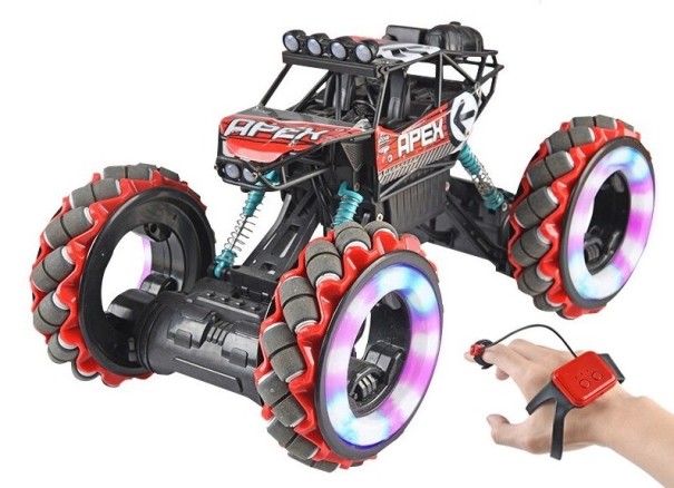 RC terreinwagen met lichtgevende wielen 5