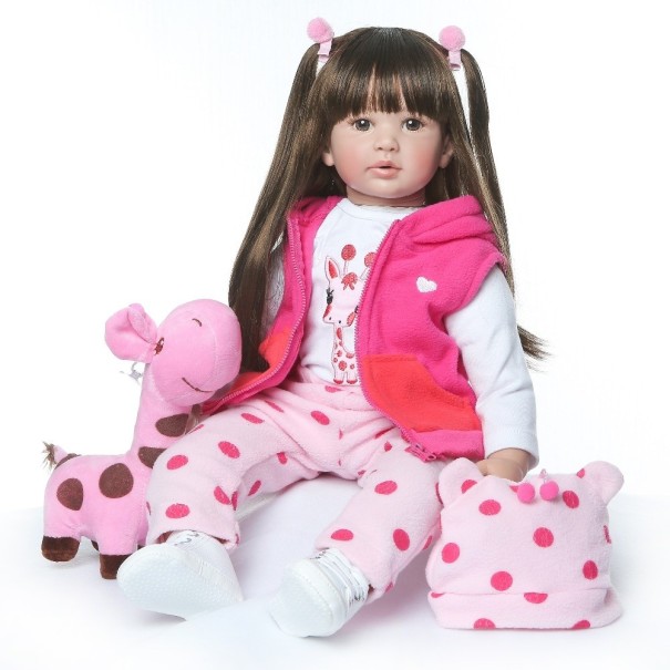 Realistic Doll with Long Hair 1