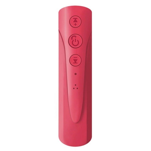 Receptor bluetooth 5.0 jack 3.5mm rosa escuro