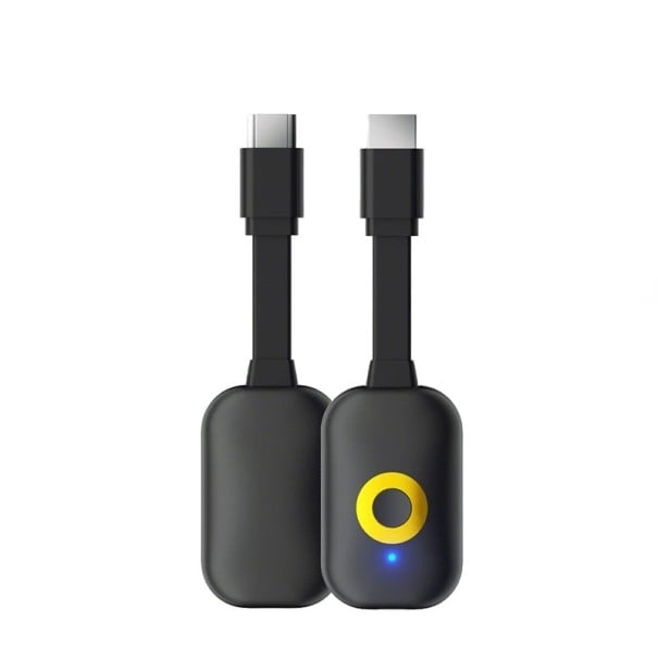 Receptor HDMI inalámbrico KEBIDUMEI para duplicación de pantalla 4K Ultra HD y Full HD 1080p WiFi 2,4 y 5 GHz negro para teléfono, tableta y portátil 1