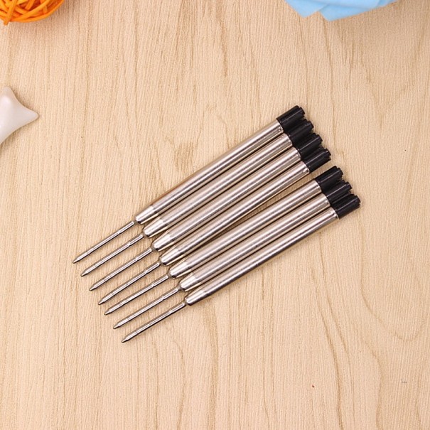 Recharge pour stylo à bille - 10 pièces noir