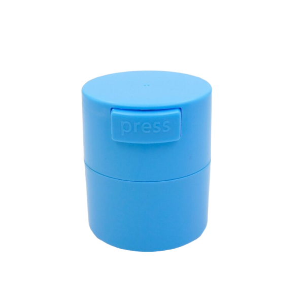 Récipient de stockage de colle pour cils T910 bleu