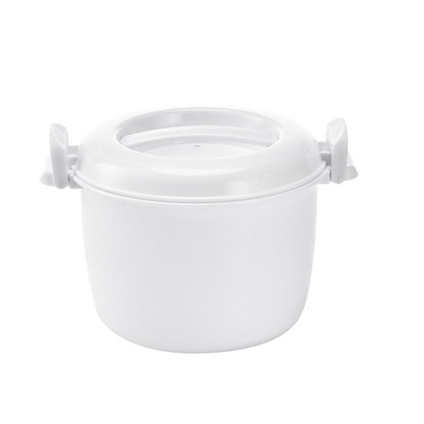 Recipiente para cocinar al vapor en microondas L