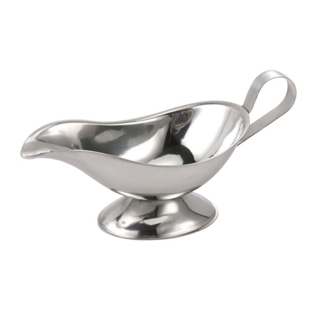 Recipiente para salsa de acero inoxidable M