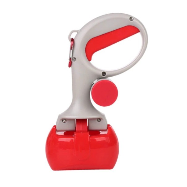 Recolector de excrementos de perro C812 rojo