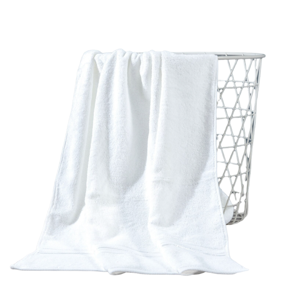 Ręcznik bawełniany 140 x 70 cm P3639 biały
