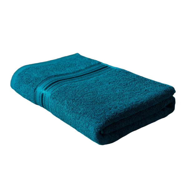 Ręcznik bawełniany 70 x 30 cm turkusowy
