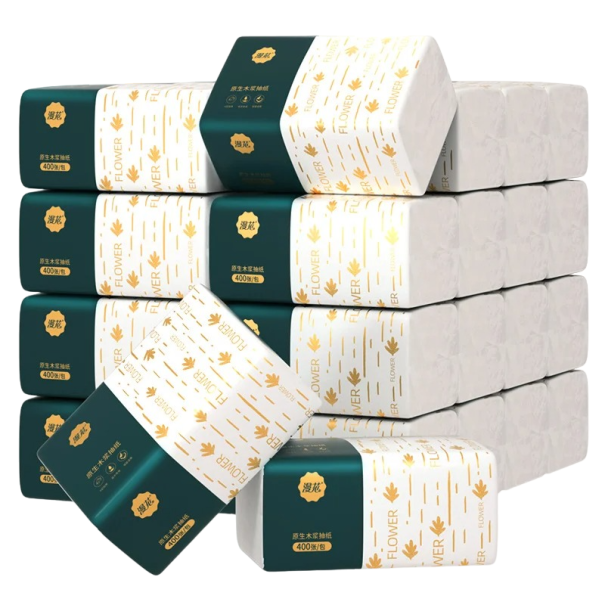 Ręczniki papierowe czterowarstwowe Serwetki 30 opakowań po 400 szt 1