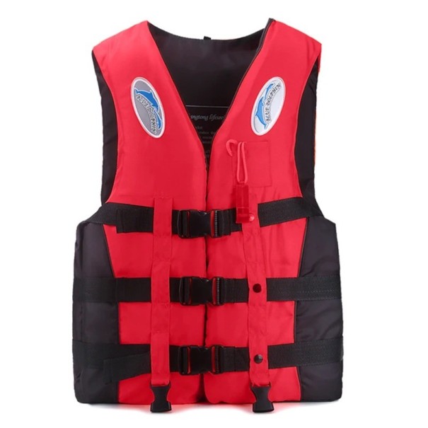 Reddingsvest met fluitje rood XXS